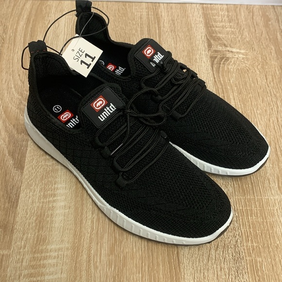 Ecko Unltd. Men’s Black White sneakers Like New - Picture 4 of 10